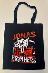 Vintage Jonas Brothers Private Concert Tote Bag