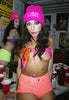 Cupcake Cartel CAKE Beanie w/ Hot Pink Stitching
