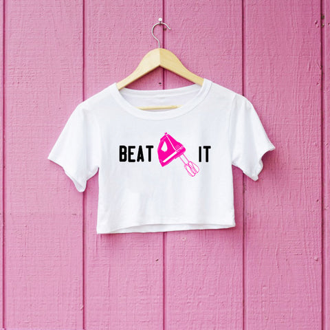 Cupcake Cartel Beat it ! Crop Top