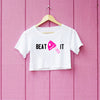 Cupcake Cartel Beat it ! Crop Top