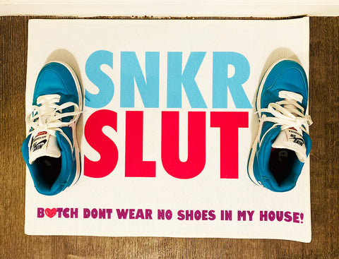 SNKR SLUT Door Mat